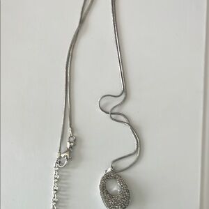 Elegant Silver Pendant Necklace